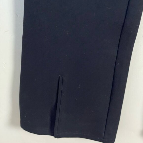 PAIGE Winona stretch-jersey slit cuff flared pants black NEW NWT size 29 - Picture 9 of 16